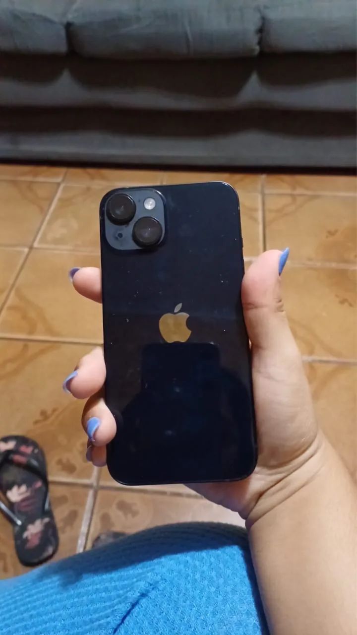 iPhone 14 cor meia noite 128Gb 