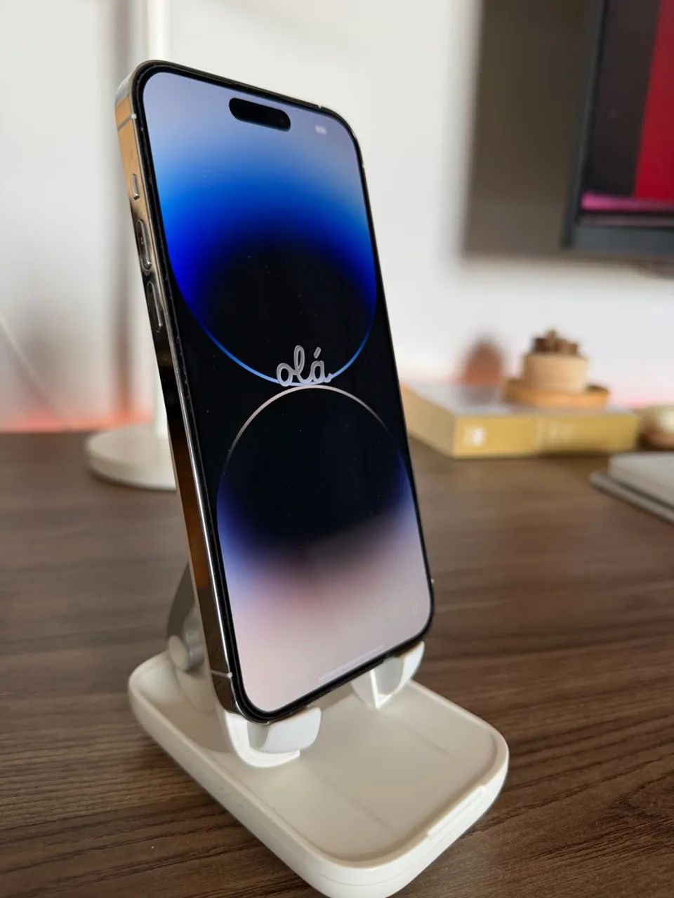 Iphone 14 Pro Max 128GB - Prateado - Foto 4
