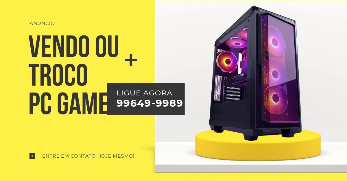 VENDO/TROCO PC GAMER POR CELULAR  - Foto 5