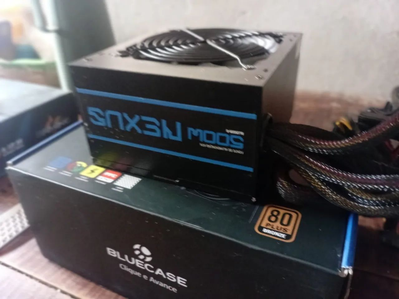 Fonte 500w bluecase selo 80 plus bronze - Foto 3