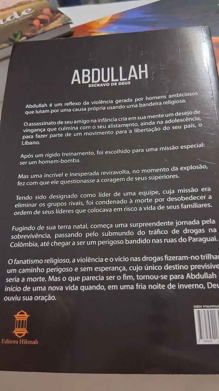 Livro Abdullah _ Escravo de Deus  - Foto 4
