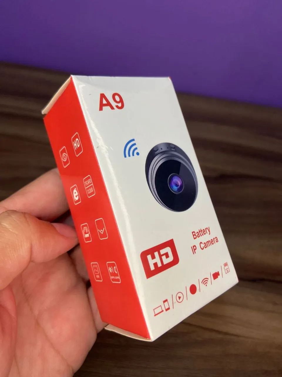 Mini Câmera Wi-Fi A9 - Foto 4