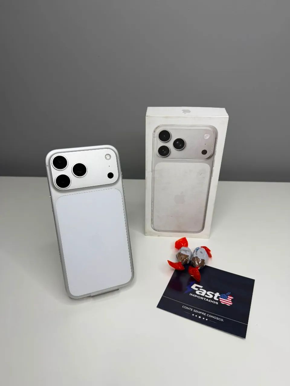 iPhone 17 Pro Max 256Gb Silver - IMPECÁVEL 