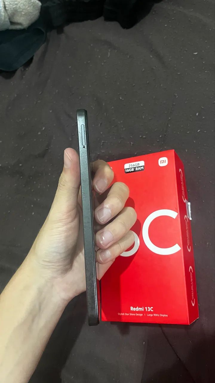 REDMI 13C - 256GB DE MEMÓRIA - 16GB DE RAM - TEM CAIXA e NOTA!!! - Foto 5