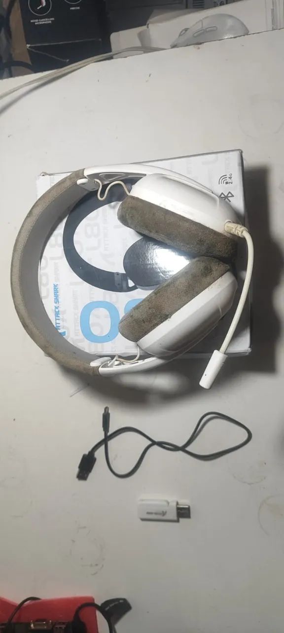 Headset Attack Shark L80 Usado - Foto 3