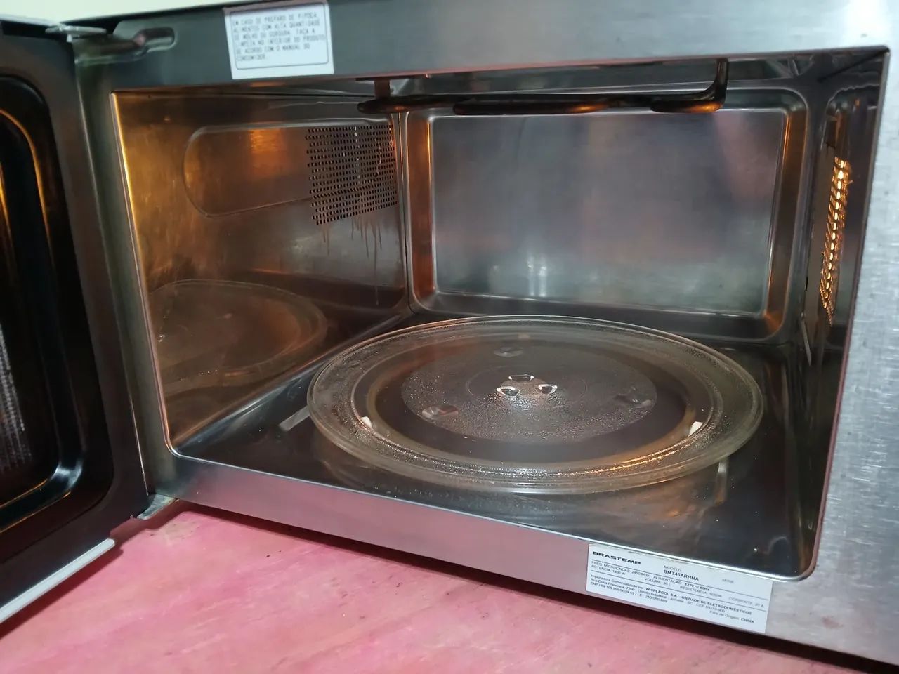 Microondas Brastemp Inox BMT45  - Foto 2