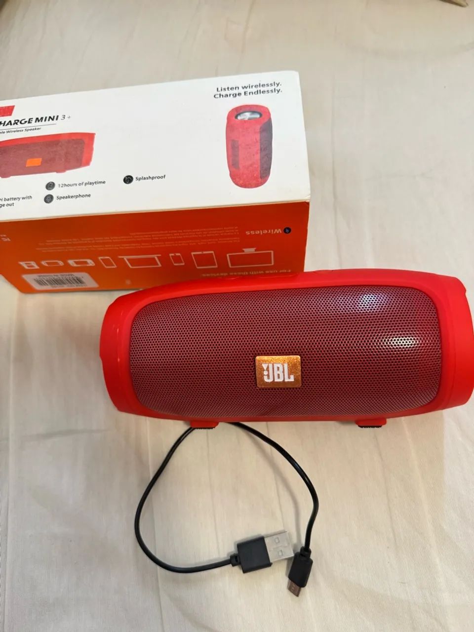 Caixa charge mini 3+