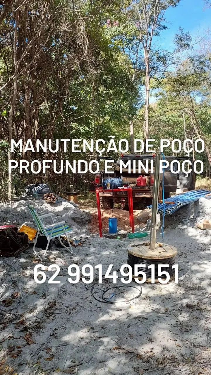 Poço profundo e mini
