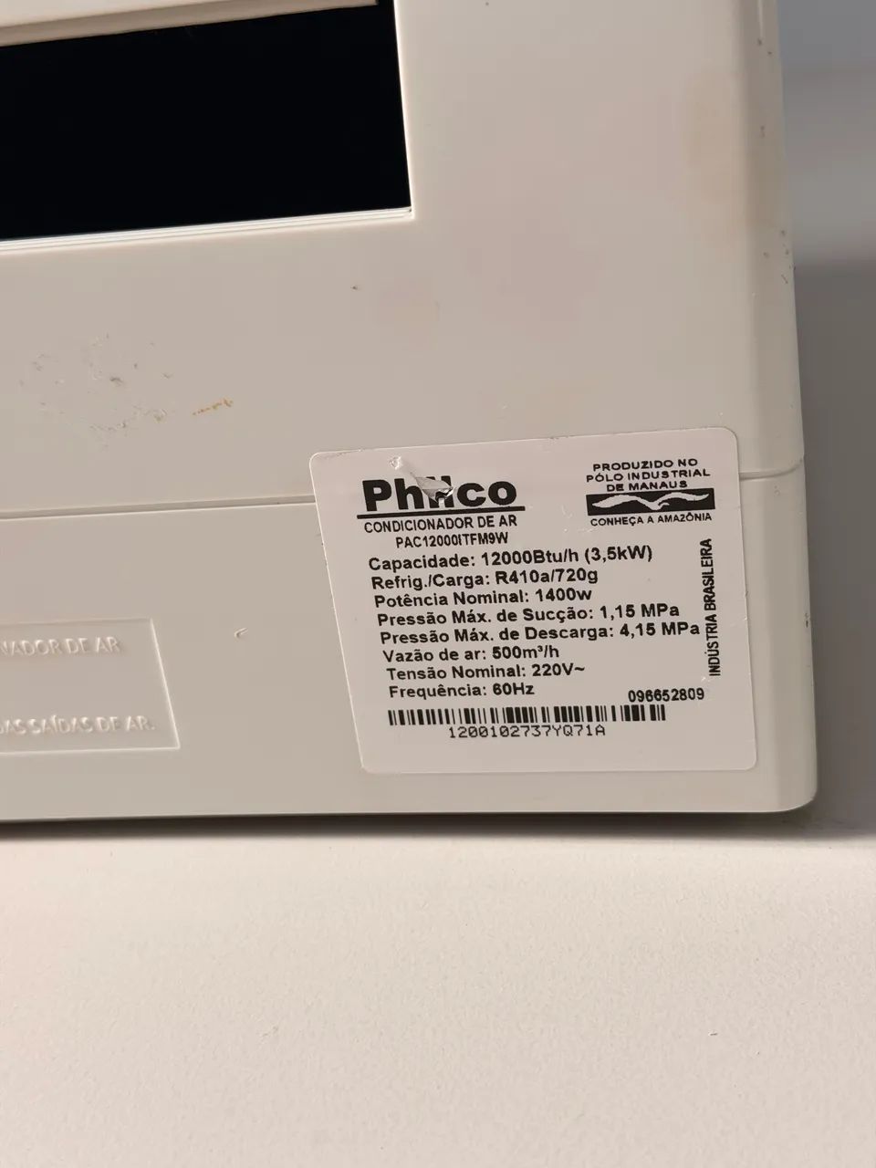 Ar condicionado Philco 12 BTUs - Foto 2