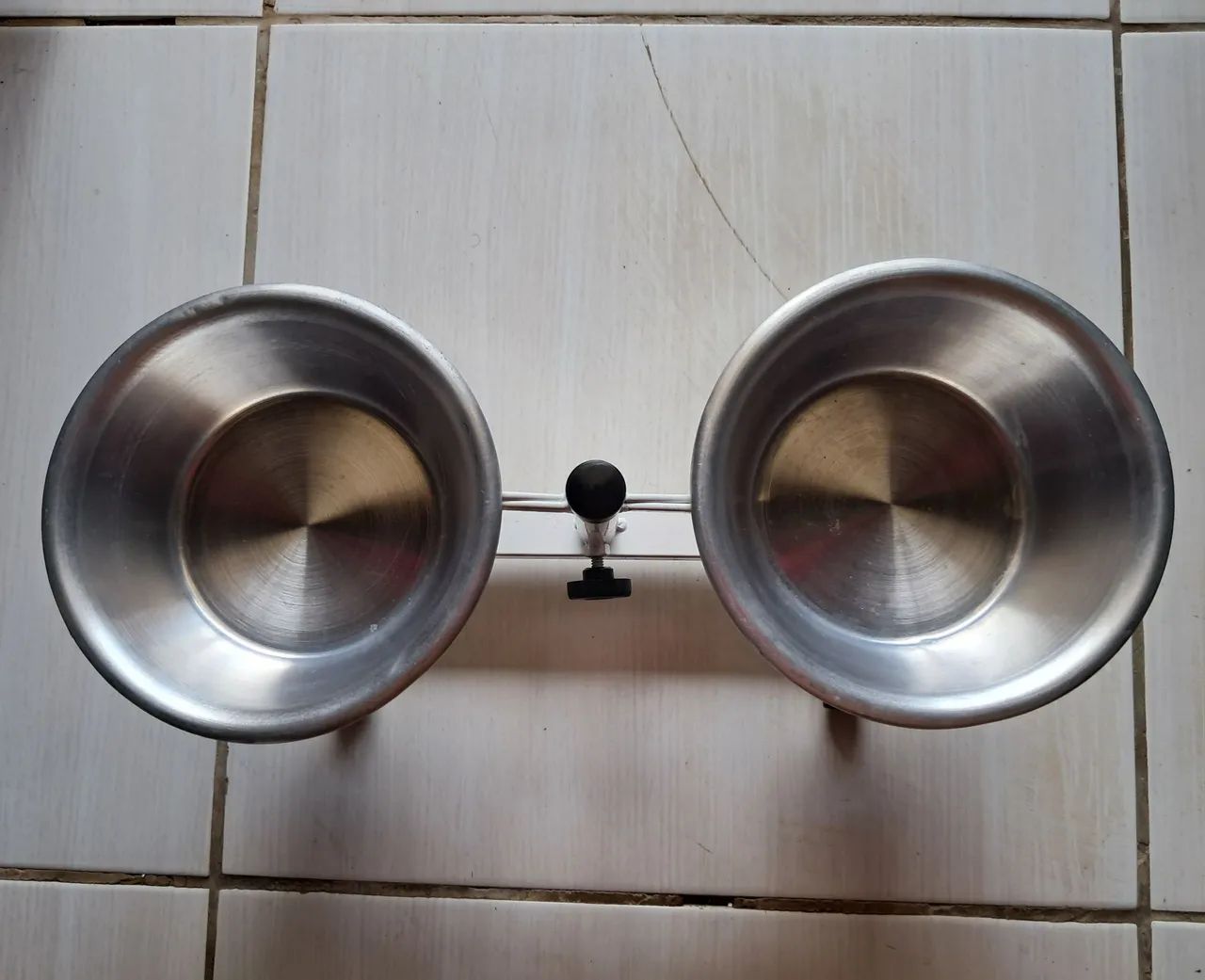 Comedouro duplo com regulagem novo. - Foto 3