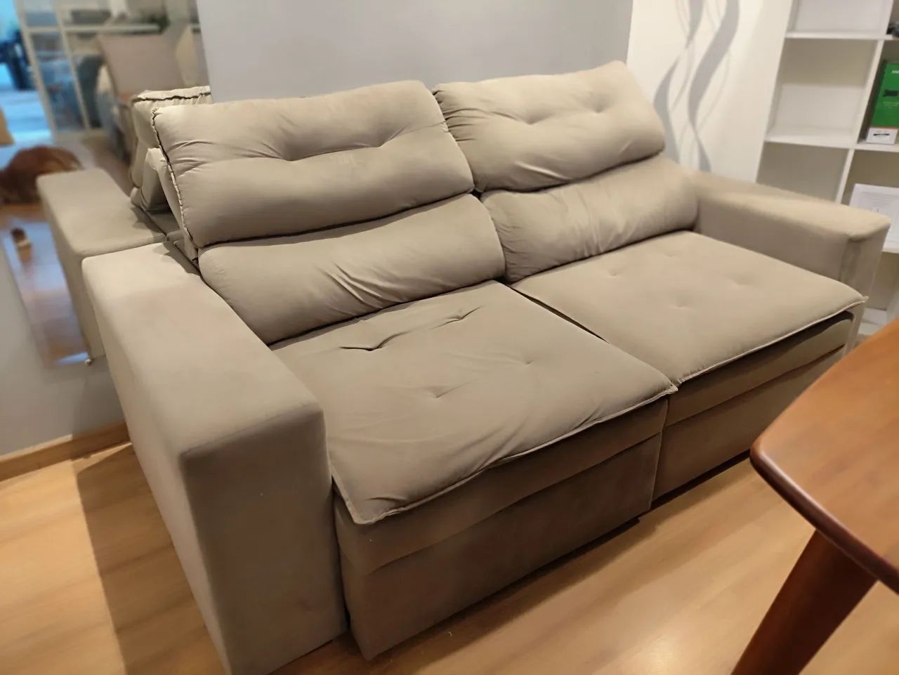 Sofá retrátil e reclinável  - Foto 4