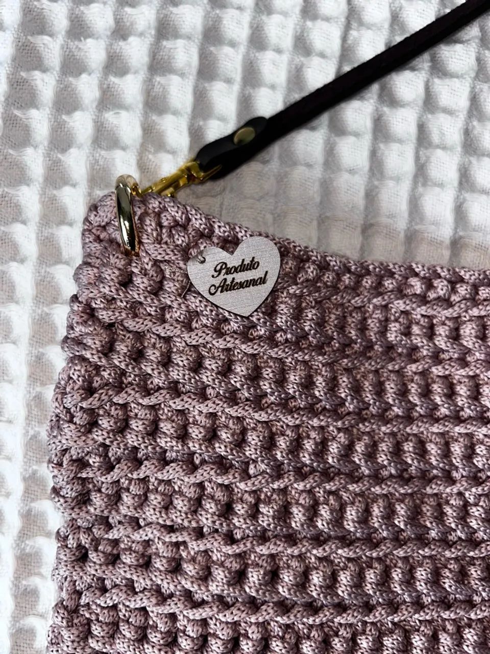 Bolsa de Crochê - Produto artesanal 