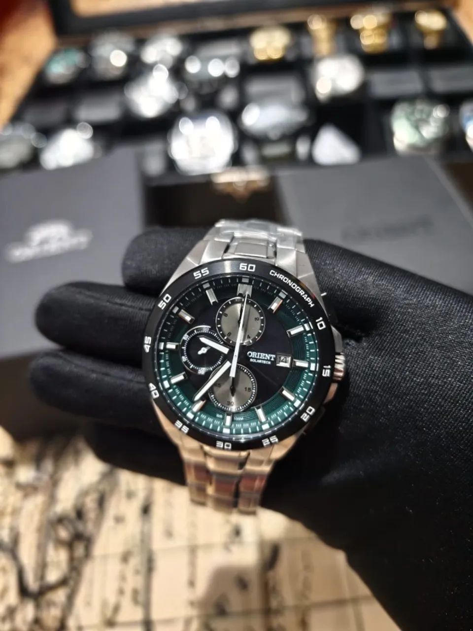 Orient Solartech  ST NeoSports Cronógrafo MBSSC307
