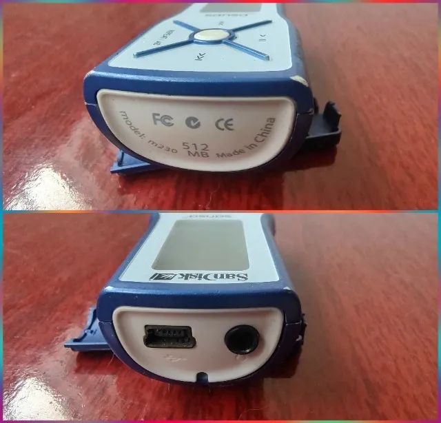 MP3/WMA Player SanDisk Sansa m230 Blue ( 512 MB ) - Foto 2