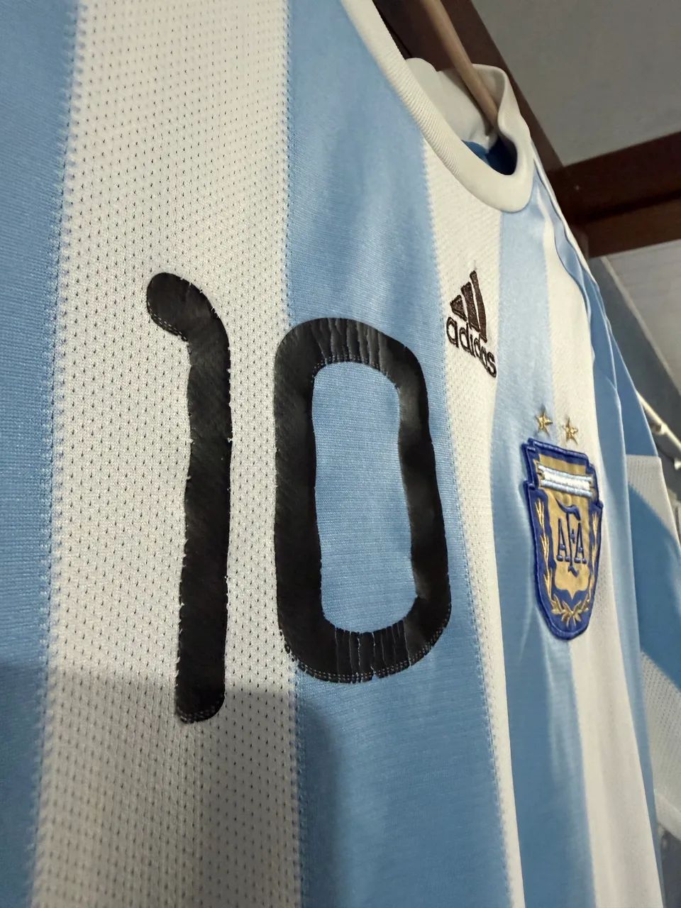 Camisa Argentina oficial 2010 - Foto 2