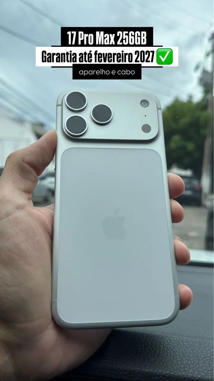 iPhone 17 pro Max 256GB branco