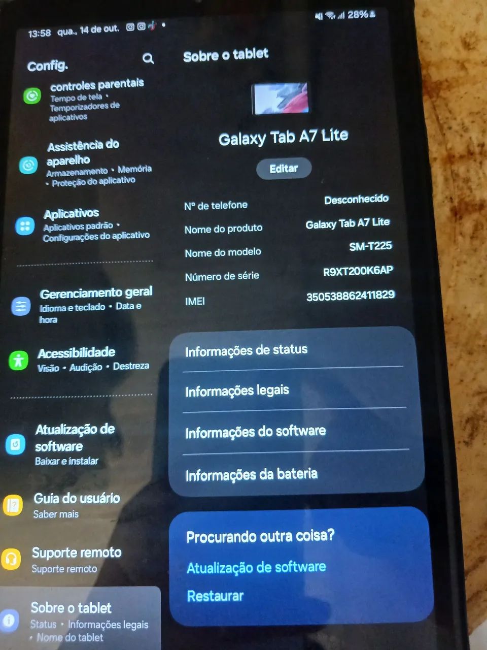 VENDO TABLET SAMSUNG GALAXY TAB A7 LITE - Foto 2