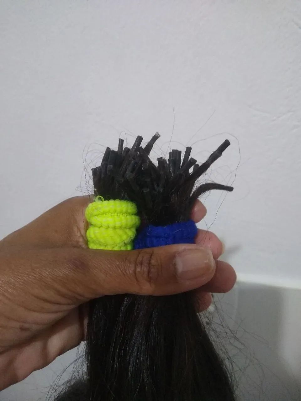 Mega hair cabelo humano 50 cm ondulado  - Foto 4