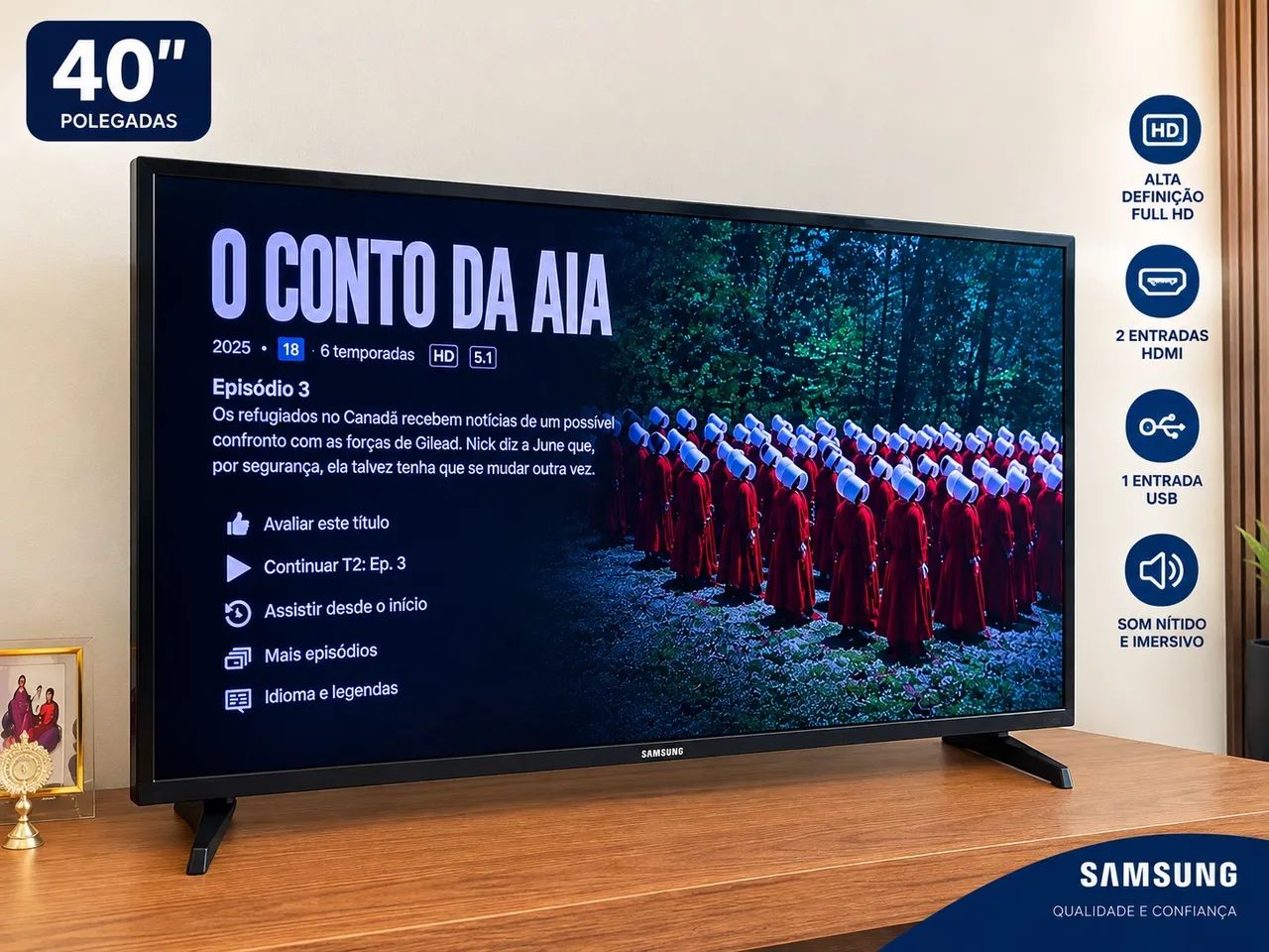Vendo TV SAMSUNG de 40 polegadas  - Foto 2