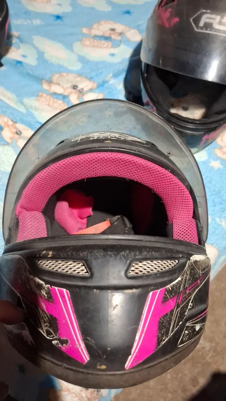 Capacete em bom usado 
