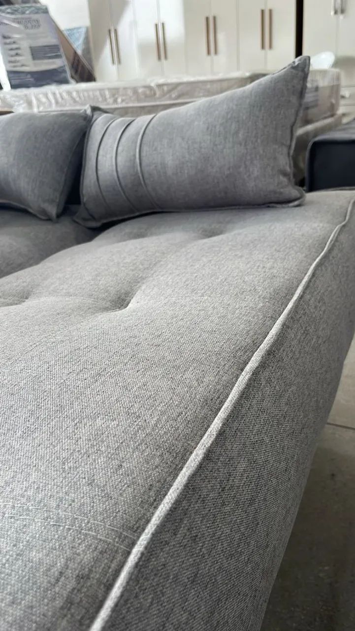 Sofá Cama Tecido Linho LUXO Em Promoção! - Foto 4