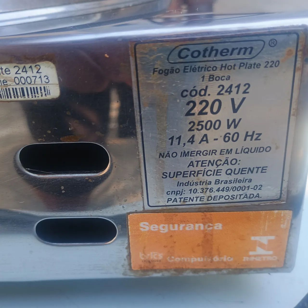 Fogão Elétrico Coterm 2500 Wats 220 Volts! - Foto 2