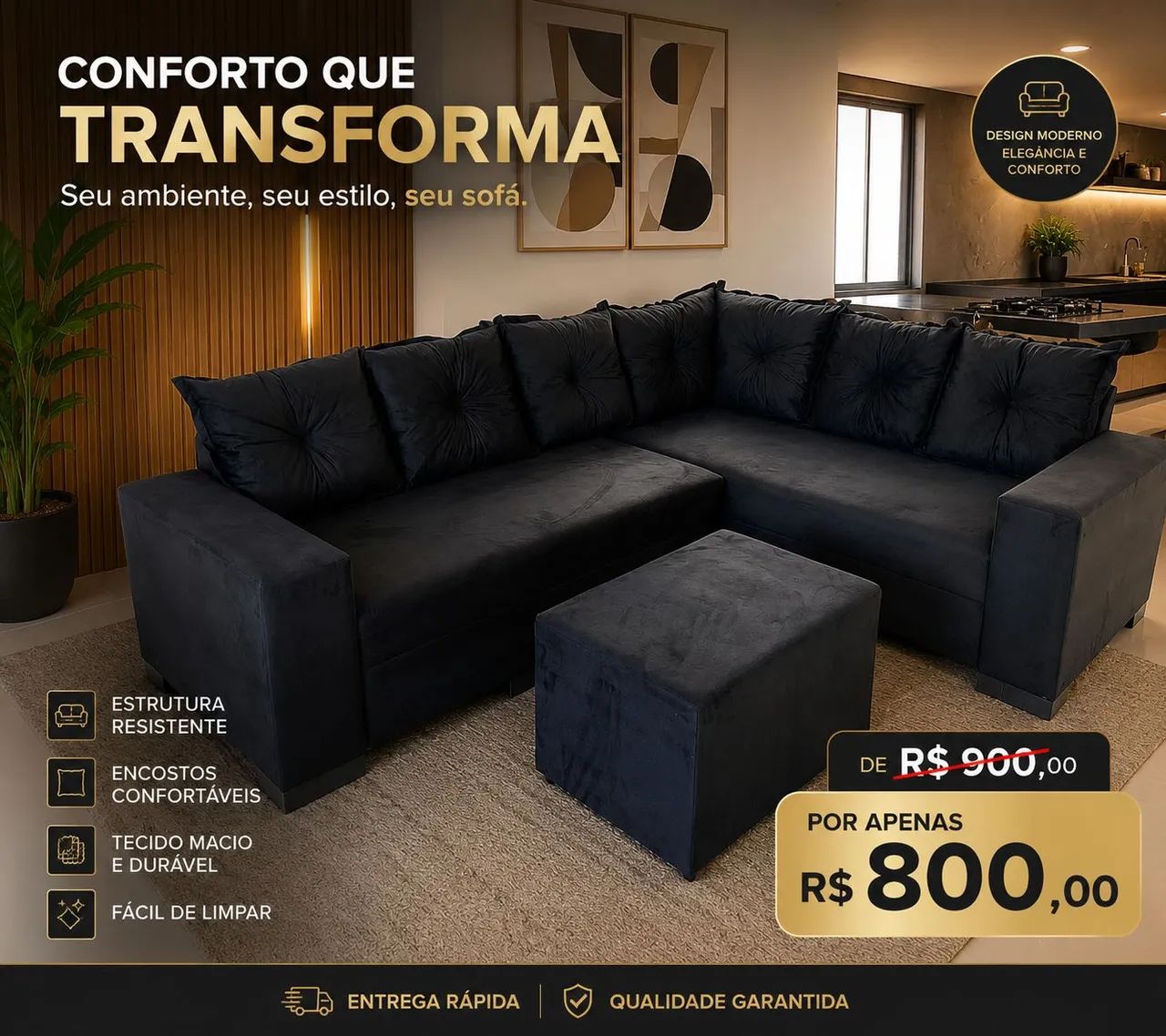 Sofás de canto  - Foto 5