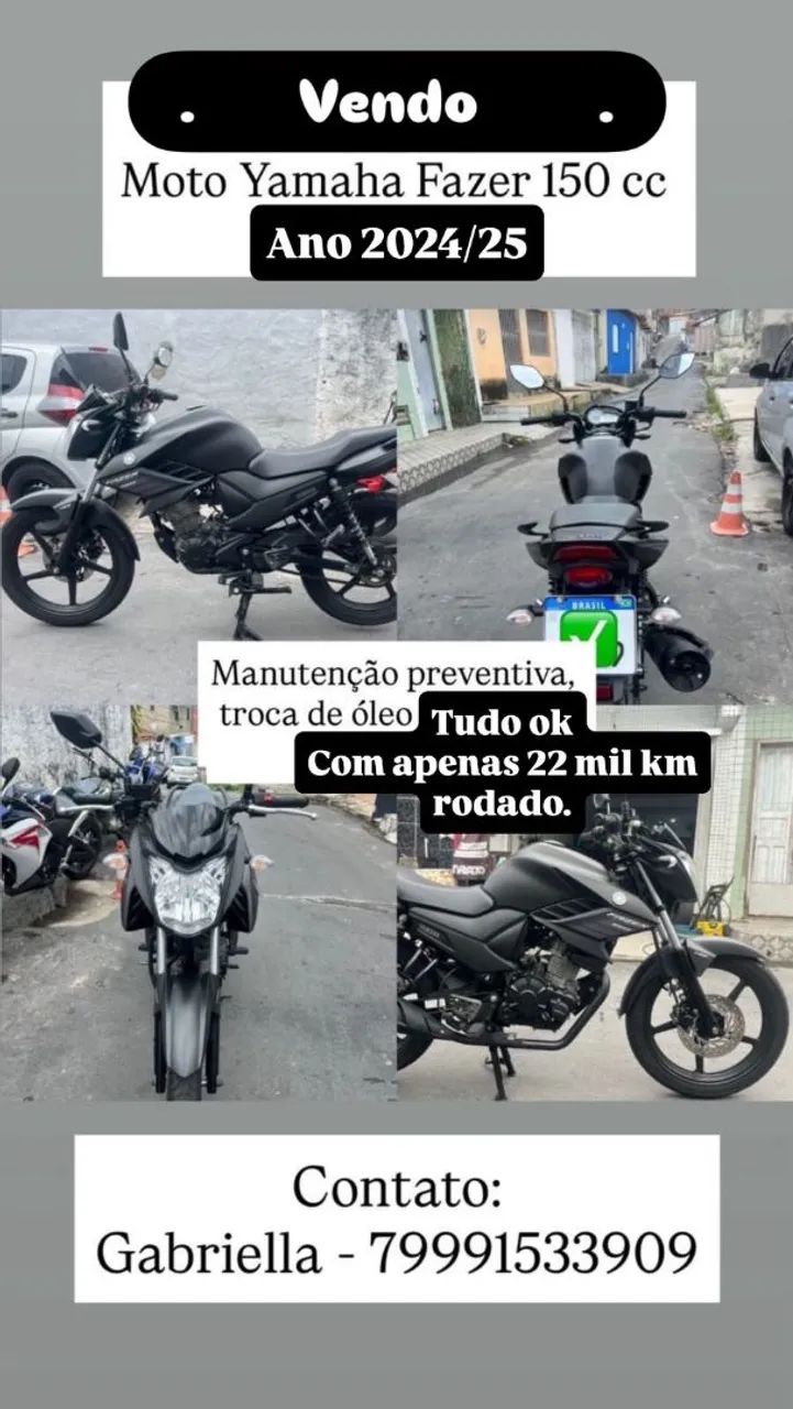 Yamaha fazer 150 YS