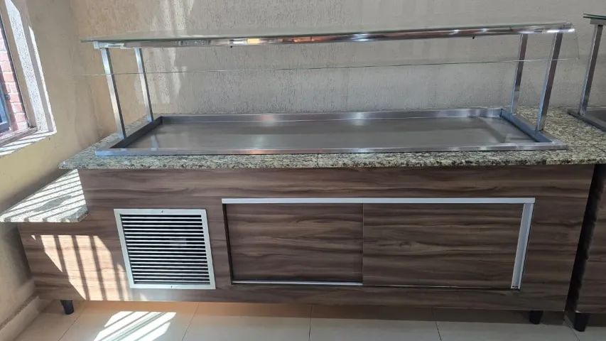 Buffet Self-service Industrial refrigerada para restaurante   - Foto 2