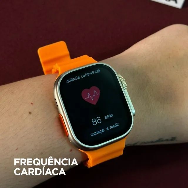 Smartwatch N11 Ultra 2.01" Estilo Robusto, Chamadas Bluetooth e Funções Inteligentes - Foto 3