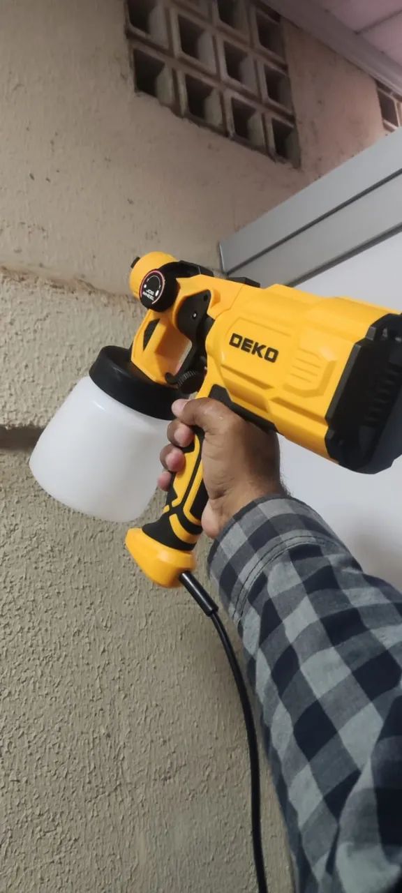 Pistola De Pintura E Pulverizador Deko 550w - Foto 5
