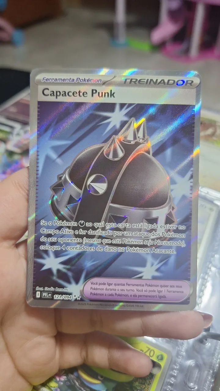 Capacete punk