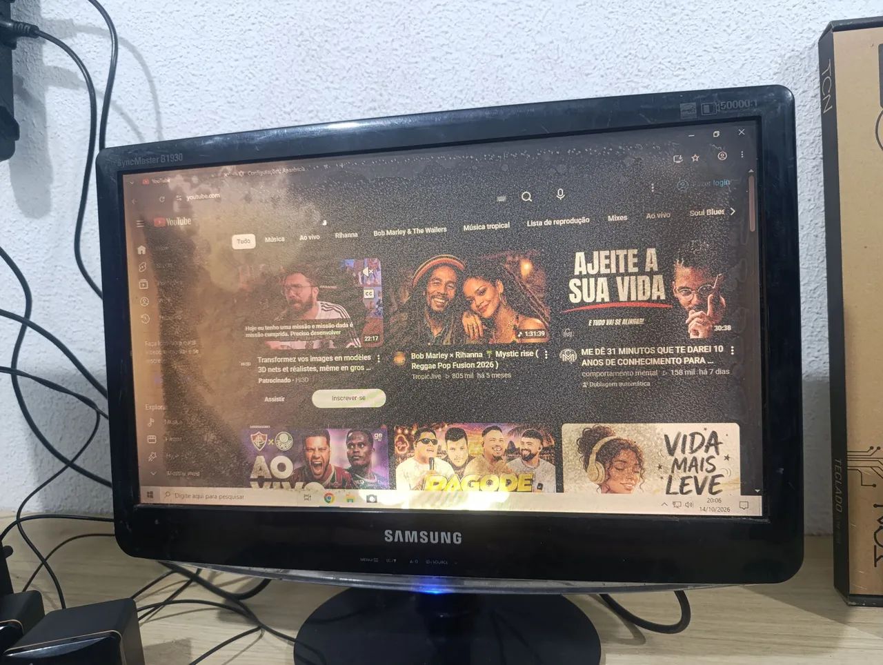 Monitor Samsung 19 polegadas (COM MANCHAS) - Foto 5