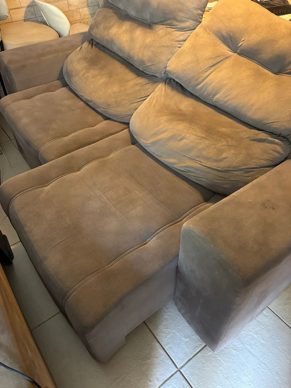Sofá castanho  - Foto 3