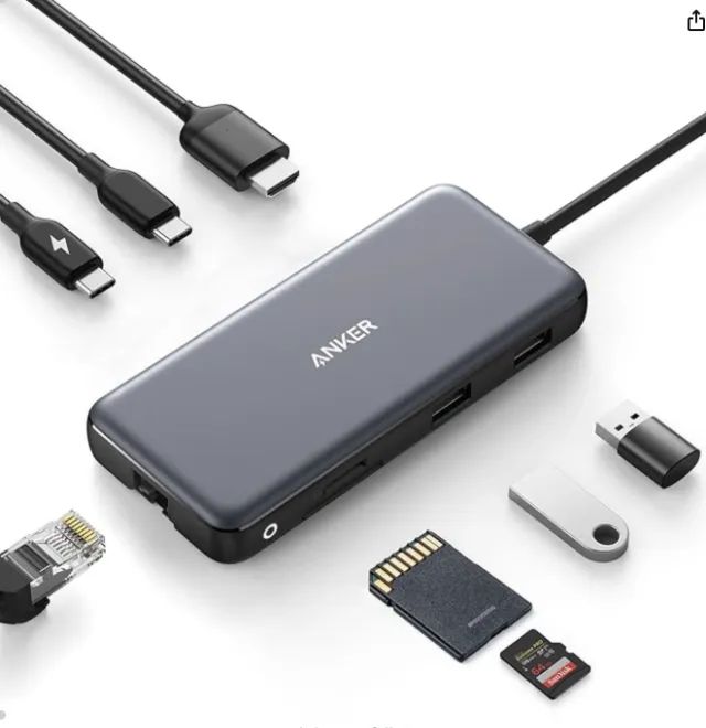 Hub USB-C para Macbook e PC - LAN Gigabit - USB 10Gbps - Foto 3