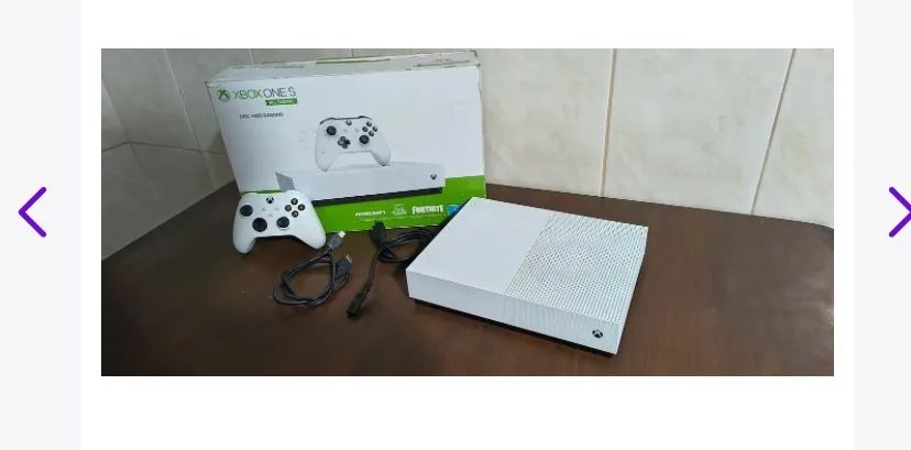 Xbox one S 1TB COM CAIXA CONTROLE  E CABOS  - Foto 2