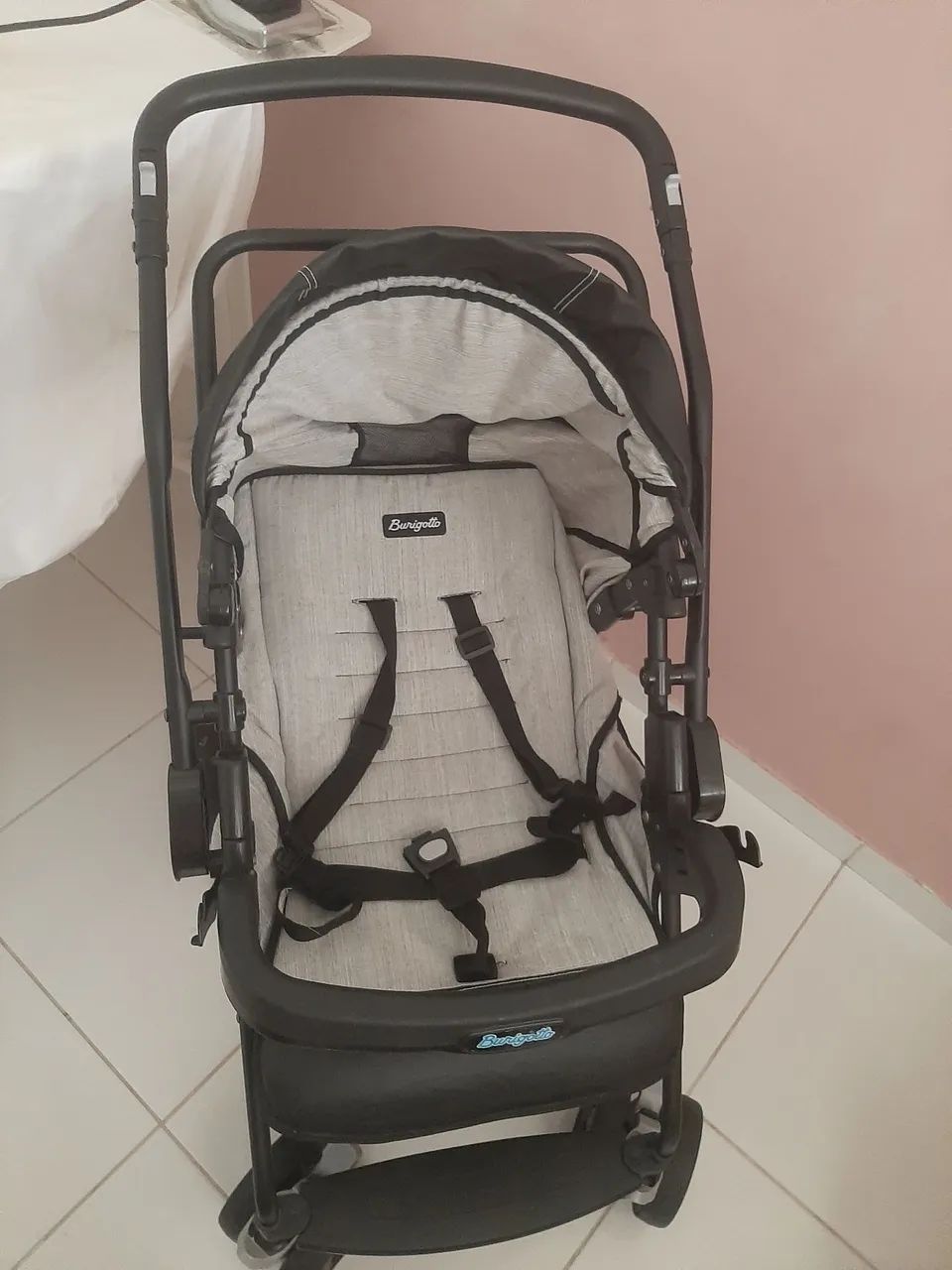 Carrinho e bebê conforto burigotto  - Foto 4
