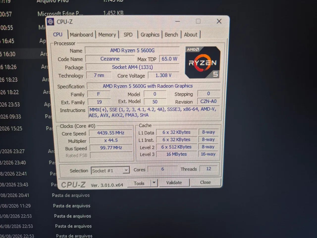 Processador Ryzen 5600g - Foto 2