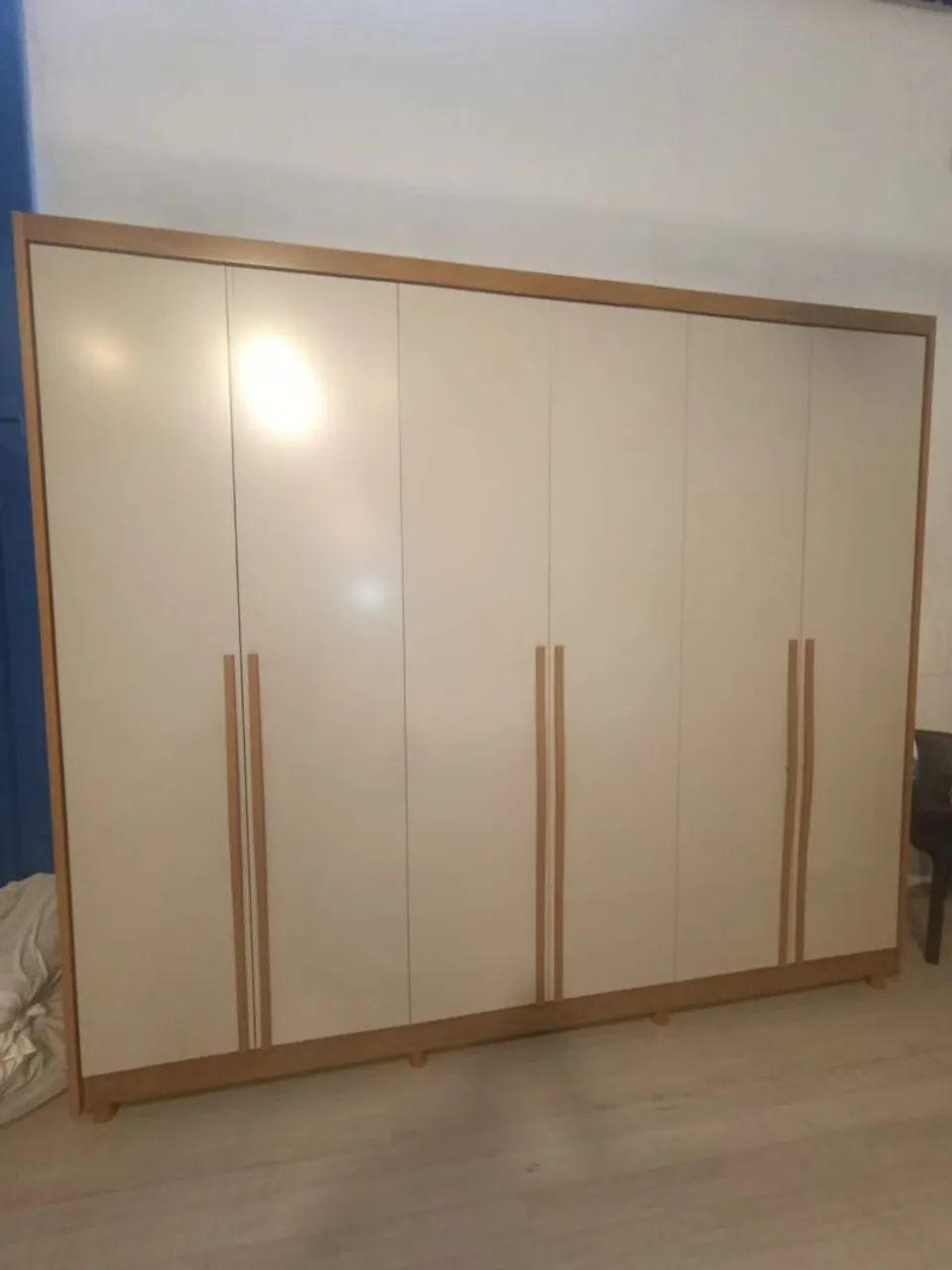 Guarda roupas 2,76m Dicasabh peça nova, moderno e resistente  - Foto 5
