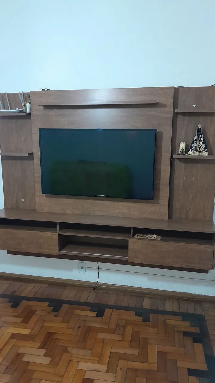 Painel rack TVs 60 polegadas altura 1,55cm e largura 2,17cm  - Foto 2
