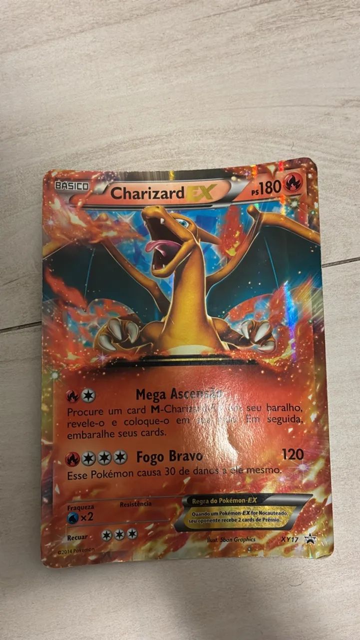 7 Cartas Pokémon Jumbo 