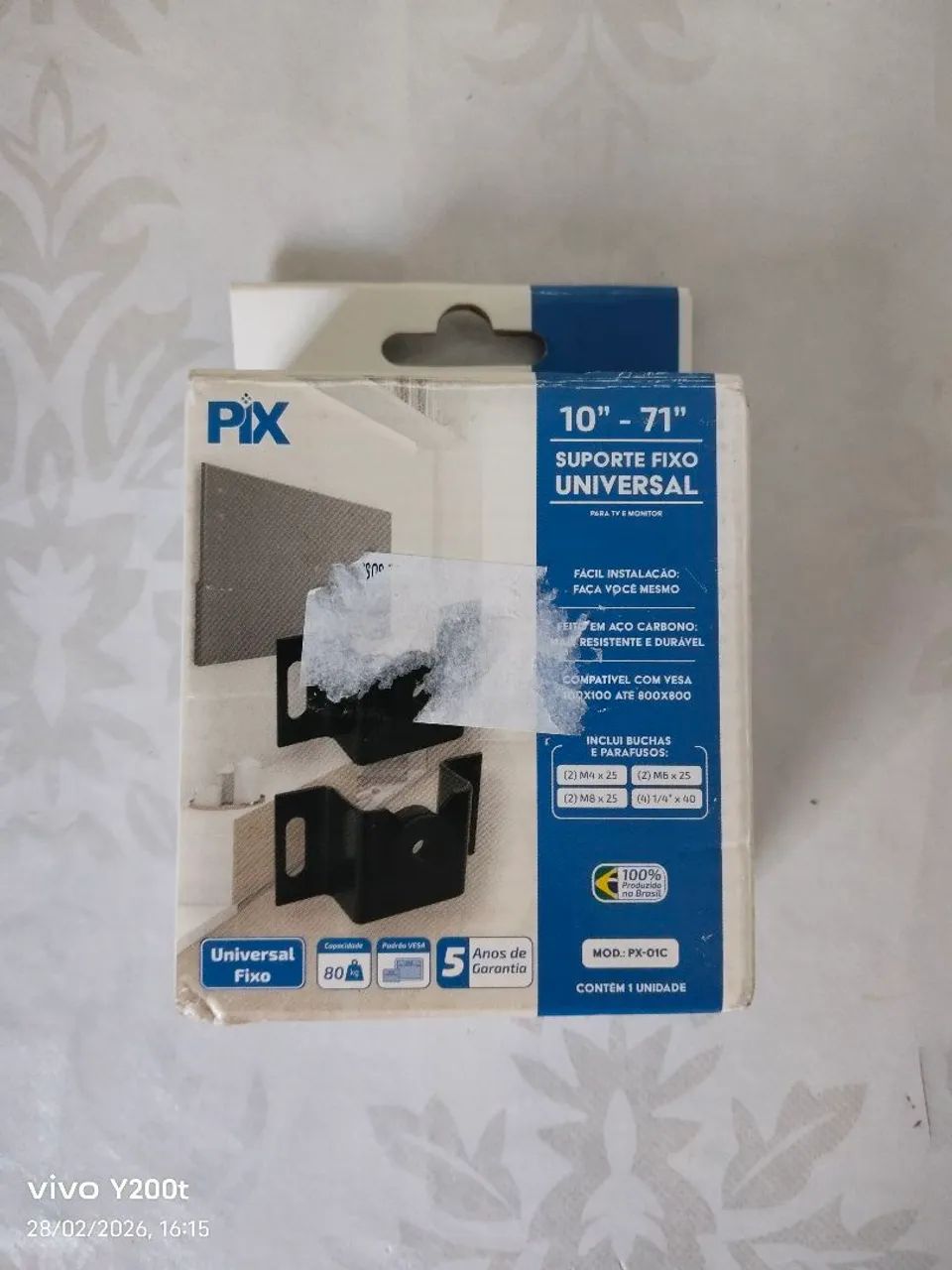 Suporte Fixo Universal 