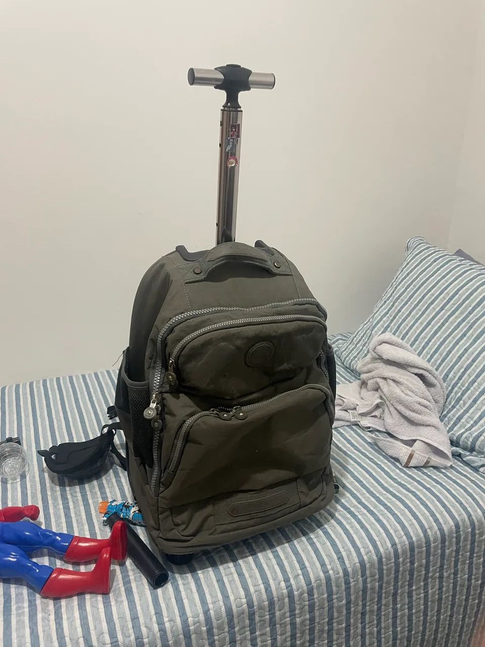 Mochila escolar de carrinho  - Foto 5