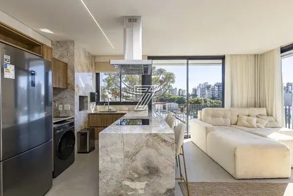 Apartamento Duplex a venda Batel com 78 m2 com 2 quartos 1 vaga garagem