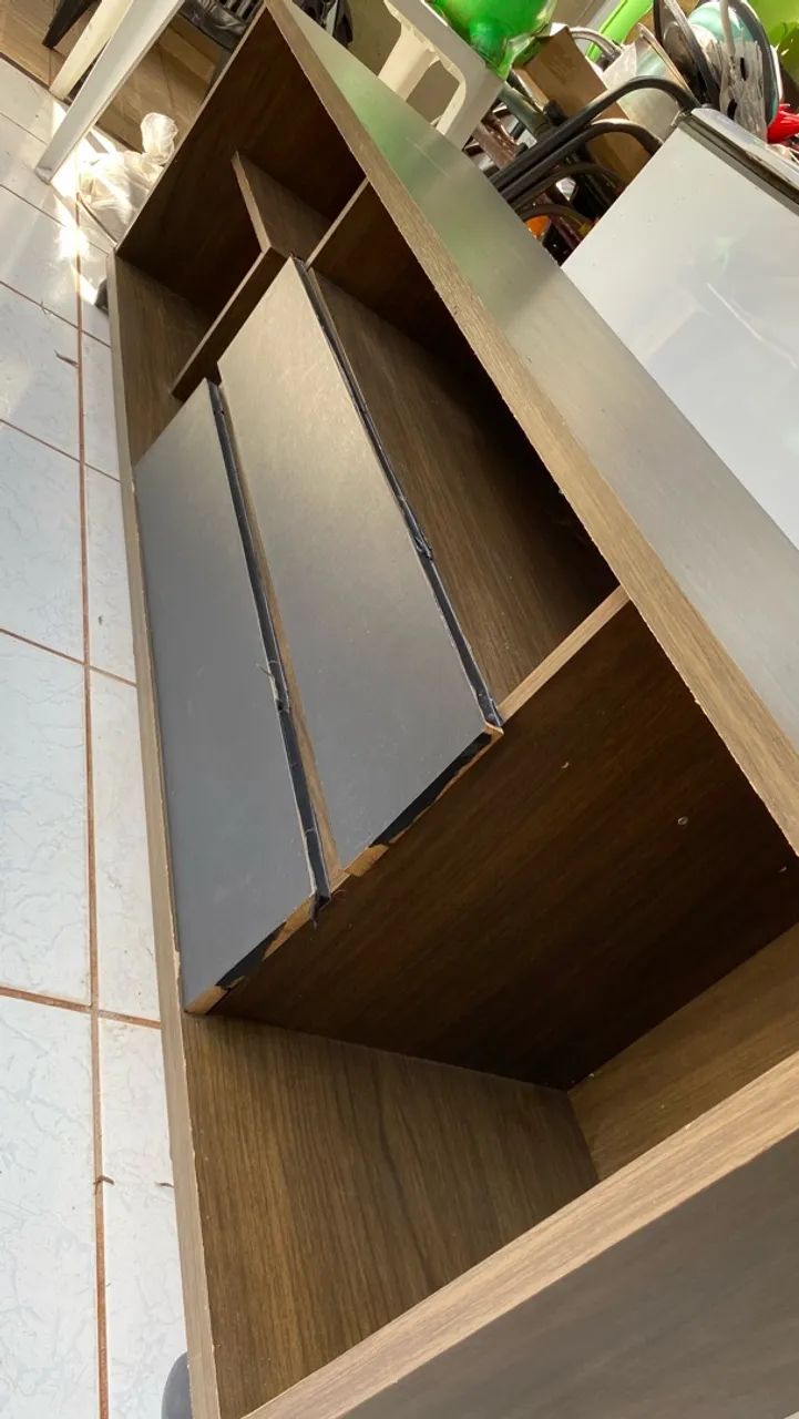 RACK MARROM MDF - Foto 2