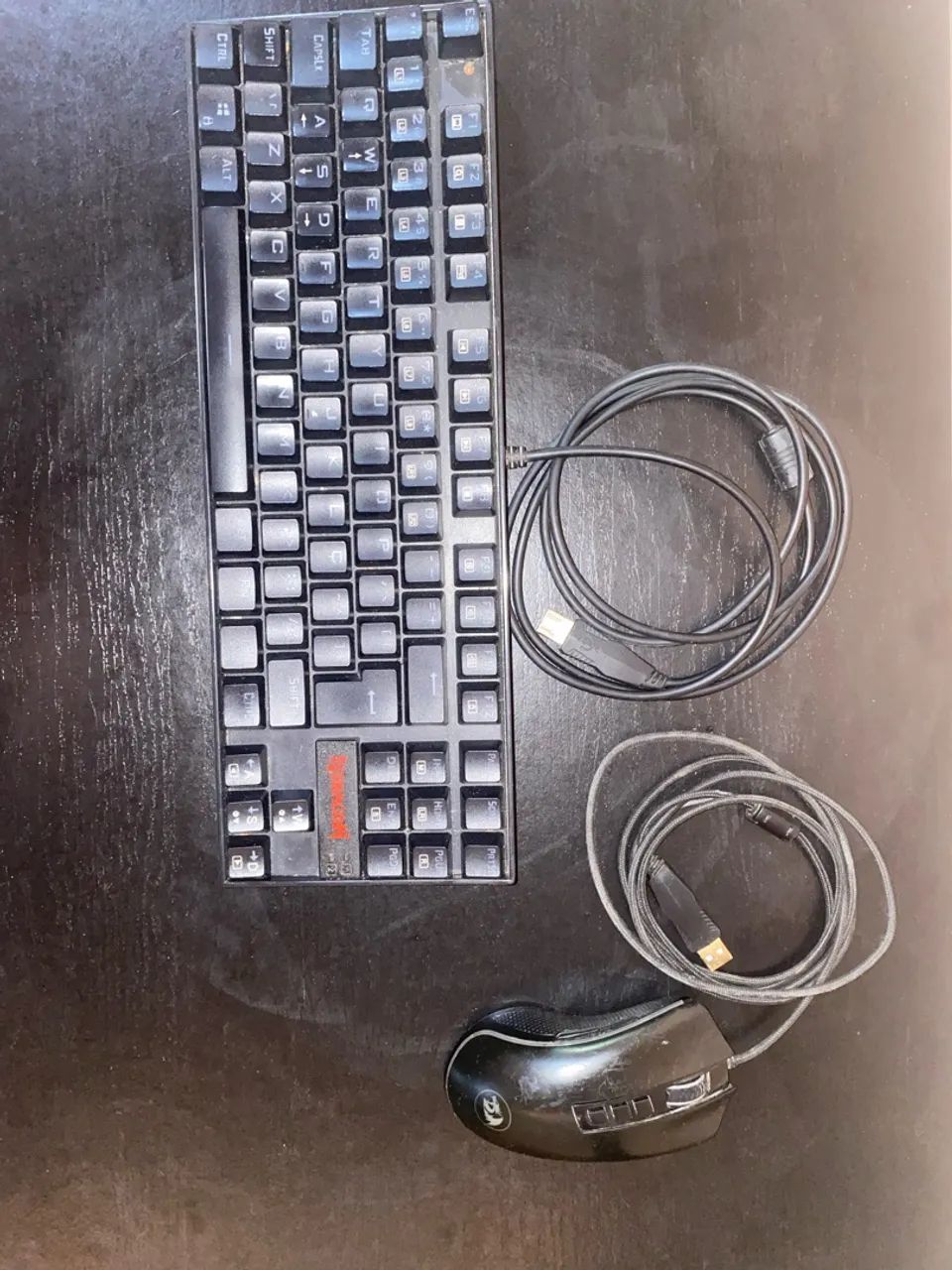 TECLADO E MOUSE REDRAGON USADO - Foto 4