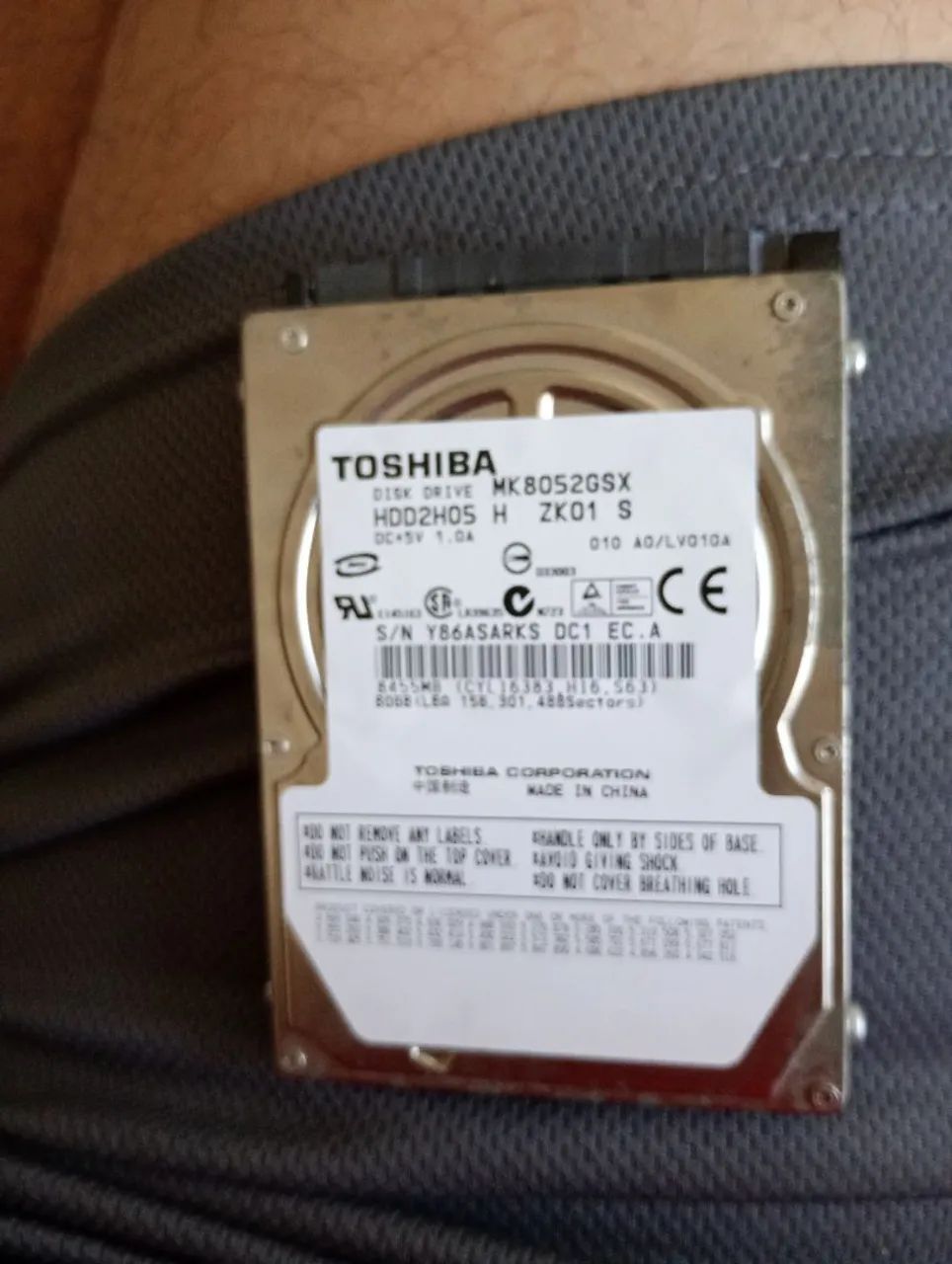 HD Toshiba 80GB