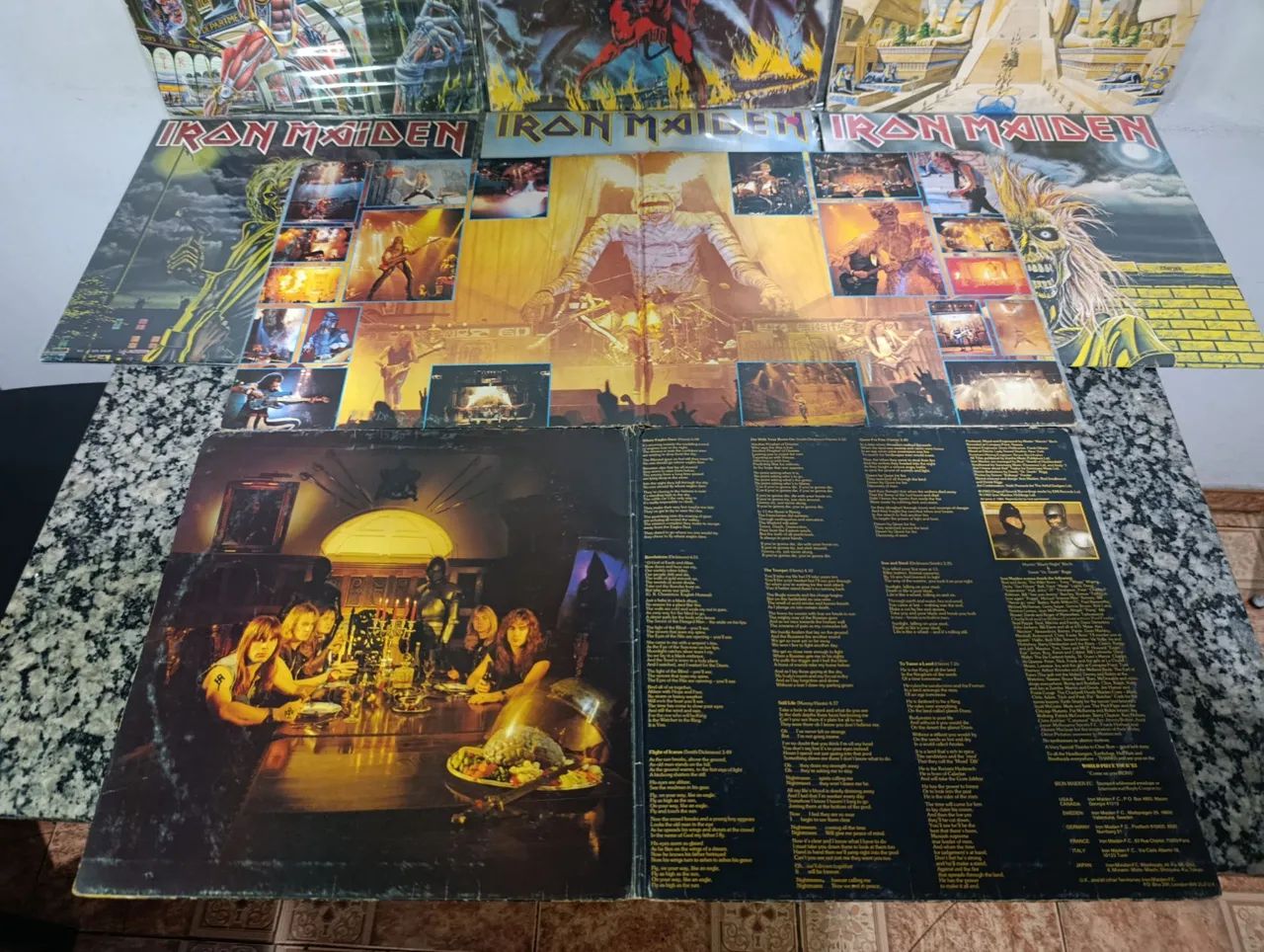 Discos de vinil, LP, Iron maiden coleção VG+ - Foto 4