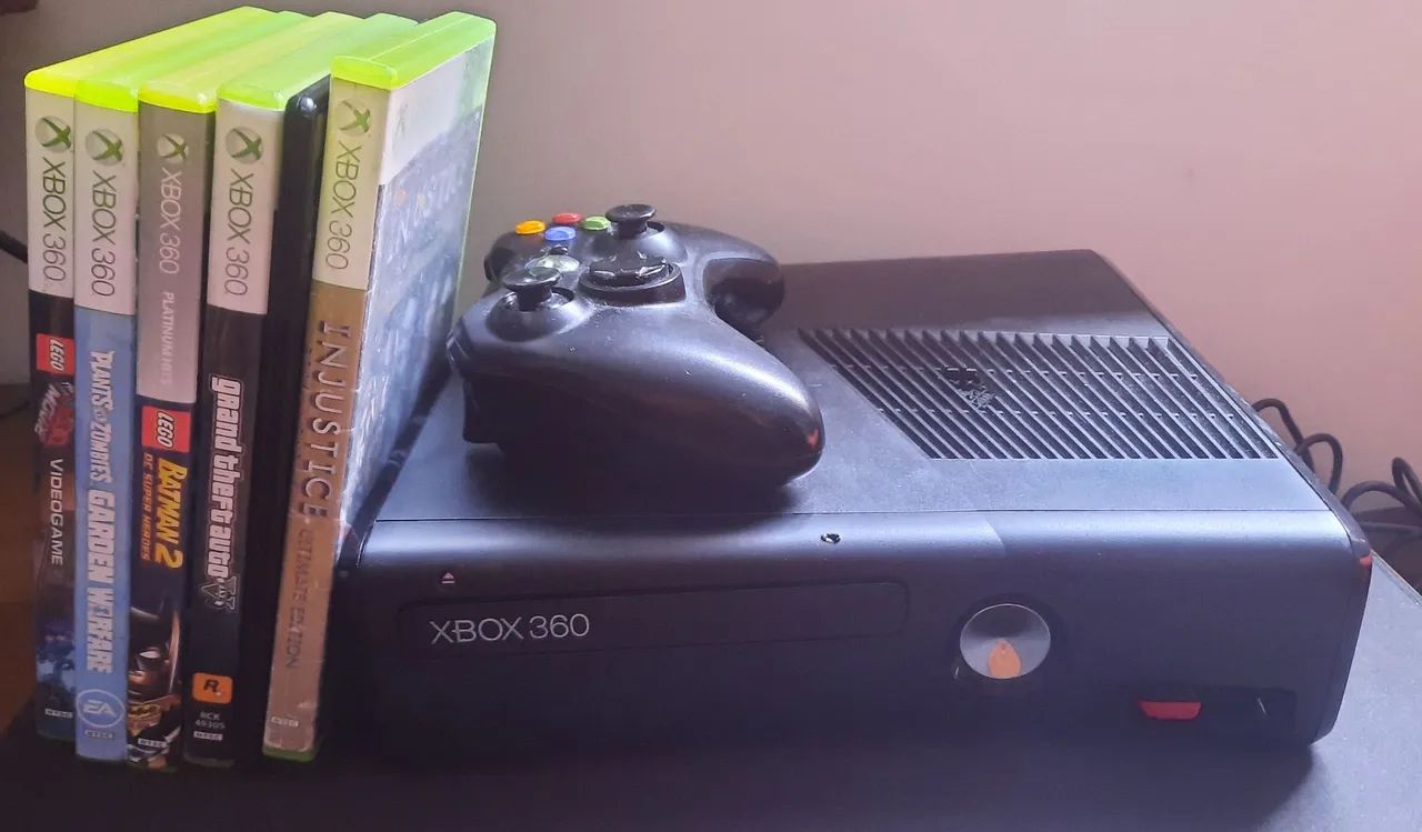 Xbox 360 com Jogos - Foto 4