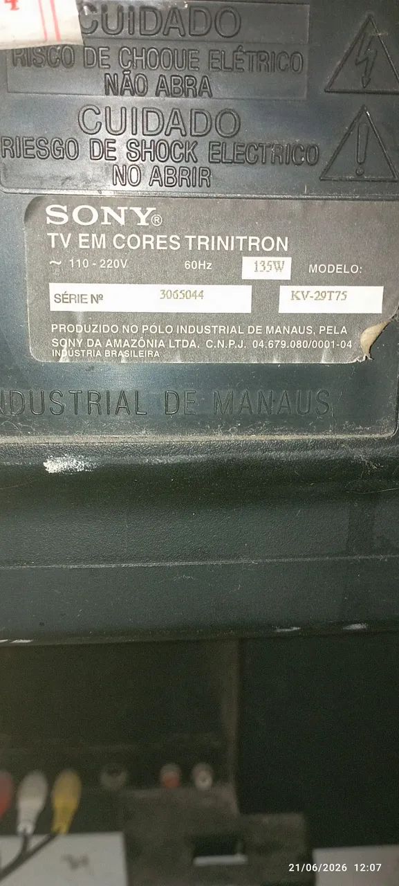 TV SONY TRINITRON 29" - Foto 5